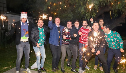  Posa entre amigos.