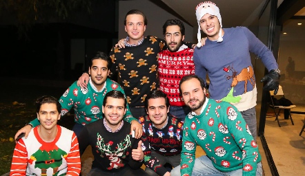  José Antonio Alonso, Fran Villanueva, Óscar Cadena, Benjamín Martín Alba, Filiberto Curiel, Rodrigo Pérez, Rodolfo Ortega y Rodrigo Alcalde.