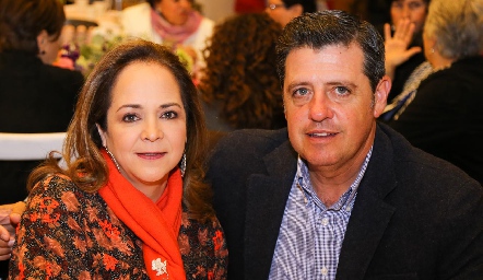  María Veliz y Carlos Malo.