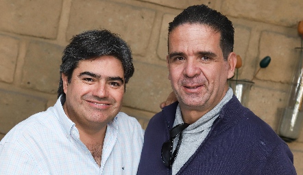  Paco Leos y Roberto Bárcena.