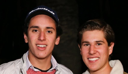 Juan Pablo Chevaile y Galo Galván.