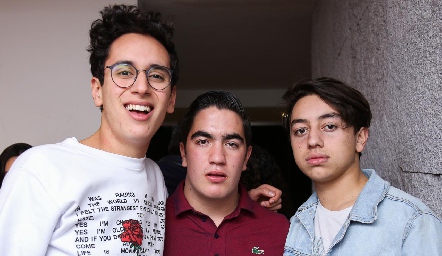  Juan Pablo Chevaile, Chente Azcona y Padilla.