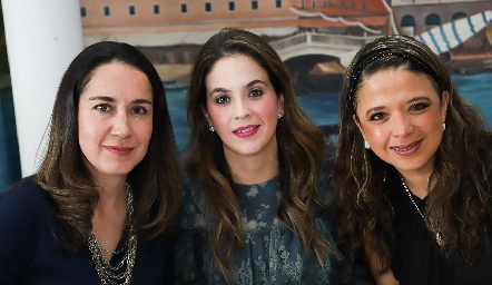  Fernanda Conde, Gaby Lara y Vivi Padrón.