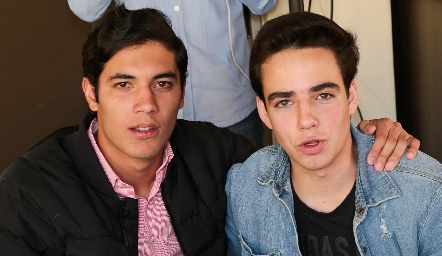  Andrés Quintero y Manolo Martins.