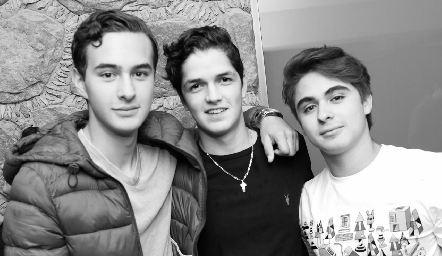  Mario Siller, Oscar Vera y Santiago de Alba.