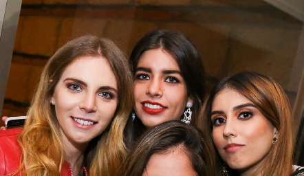  Mariana Pizzuto, Ana Lu Díaz Infante, Paola Dávila y Gaby Lambert.