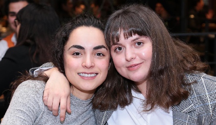  María Bravo y Naela Sáenz.