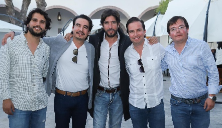  Rodrigo, Mario, Jorge, Roberto y Sergio Mercado.