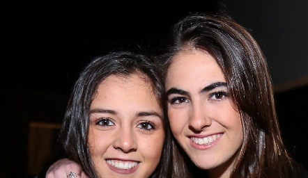  Natalia Rentería y Fernanda García.