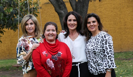  Márgara García, Mónica Berlanga, Vicky Fernández y Montse Abella.