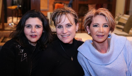  Paty Valadés, Ana Lilia Von Der Meden e Isabel Carrillo.