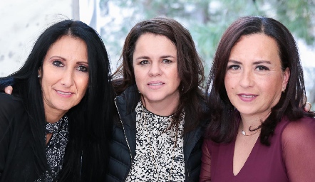  Patricia Rodríguez, Ala Goldaracena y Silvia Ducoulumbier.