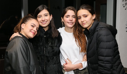  María Inés Macías, Ana Paula García, Renata Nava y Cristina Nava.