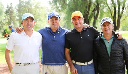  Gerardo Valle, Héctor Gutiérrez, Javier Alcalde y Jorge Gómez.