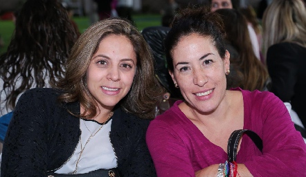  Fernanda Torrescano y Rosa Elena Morales.