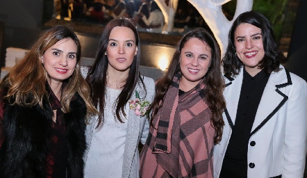  Montse Muñiz, Talía González, Alejandra Carranco y Alejandra Yáñez.