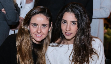  Ana Gaby Díaz Infante y Erika González.