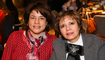  Luz Gabriela González y Clara Duarte.