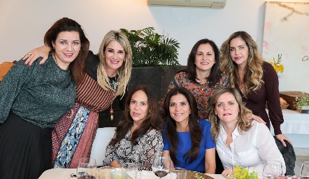 Hilda Rodríguez, Verónica Payán, Claudia Ávila, Gabriela Serment, Malena Rubín de Celis, Claudia de los Santos y Martha Malo.