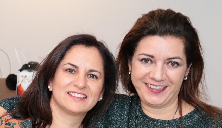  Claudia Ávila e Hilda Rodríguez.