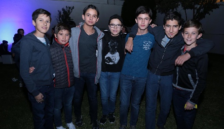  Lalo Nieto, Marcelo Villarreal, Alonso Escobedo, Javi Liin, José Pablo Alarcón, Emilio Zacarías y Pablo González.