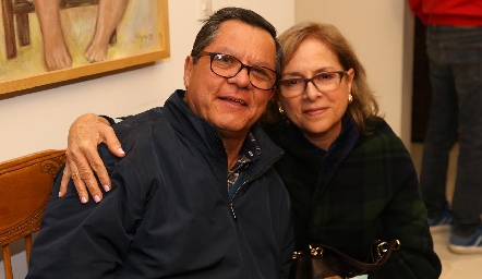  Jesús Martínez y Lupita González.