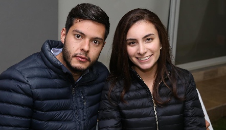  Juan Carlos Magdaleno y Tania Rangel.