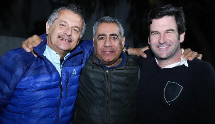  Carlos González, Memo González y Johan Torre.