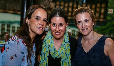  María Sotomayor, Andrea Fernández y Cristina Ocejo.