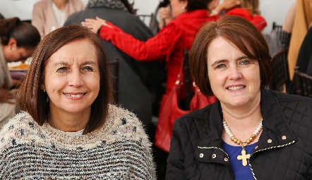  Pina Sánchez y Lety Vázquez.