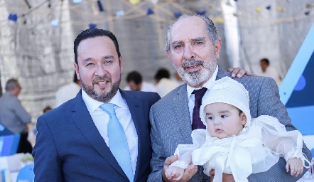  Juan Carlos, Jesús y Franco Conde.