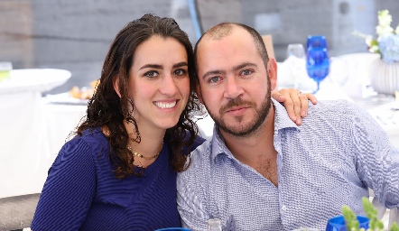  María José Martínez y Enrique Puga.