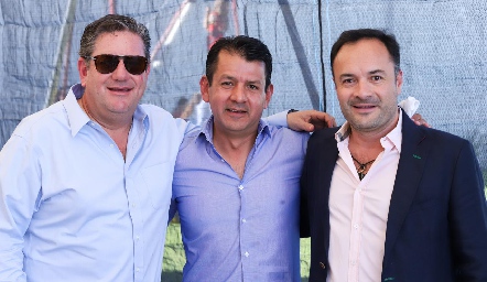  Jacobo Payán, Obed Gutiérrez y Eduardo Ramos.