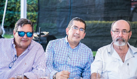  Fernando del Pozo, Gerardo Bocard y Roberto López.
