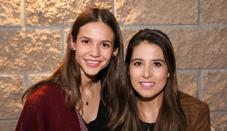  Marifer Ramírez y Cristina Kasis.