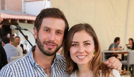  Andrés Torres y Elizabeth Treviño.