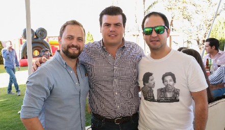  Juan José Dibildox, Mauricio Labastida y Rubén Leal.