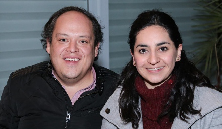  Gonzalo Serrano y María Andrea Serment.