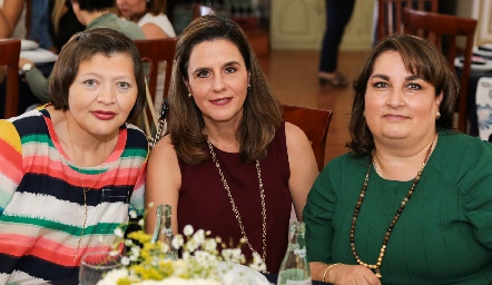  Rocío Tello, Rocío Gallegos y Martha Herrera.