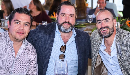  Luis Manuel Abella, Mauricio Pizzuto y Manuel González.
