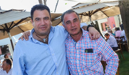  Roberto Silva y Javier Alcalde.