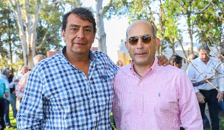  Cacho Rodríguez y Jorge Guerra.