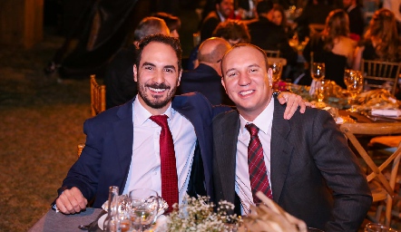  Oziel Lamas y José Carlos Aldrett.