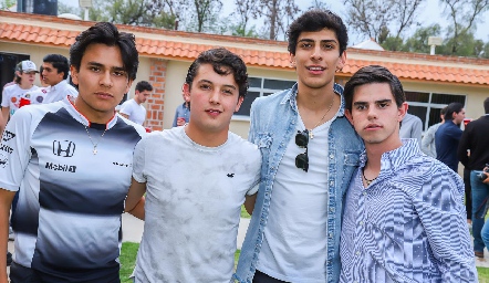  Gabriel, Tirado, Jara y Gustavo.