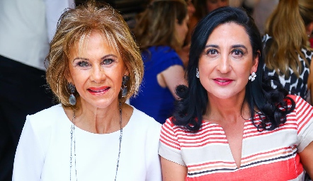  Gloria Estrada y Blanca de Cantú.