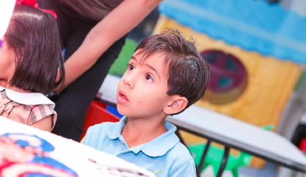  El pequeño Diego.