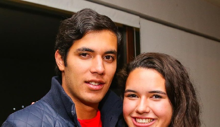  Andrés Quintero y Natalia Hampshire.