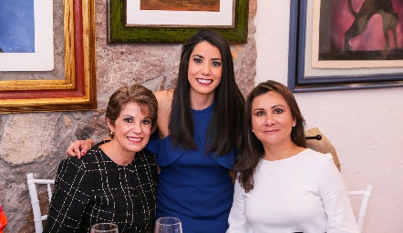  Gaby Carrillo, Tere Cifuentes y Silvia Andrade.