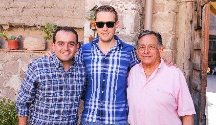  Jaime Morales, José Carlos González y Jaime Morales.