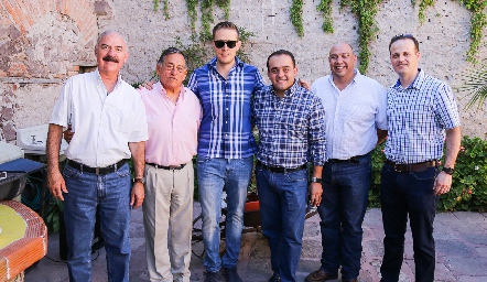  Fernando Pérez, Jaime Morales, José Carlos González, Jaime Morales, José Ángel Morales y José Manuel Pérez.